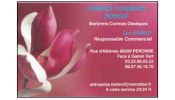 POMPES FUNEBRES BOBEUF - PERONNE